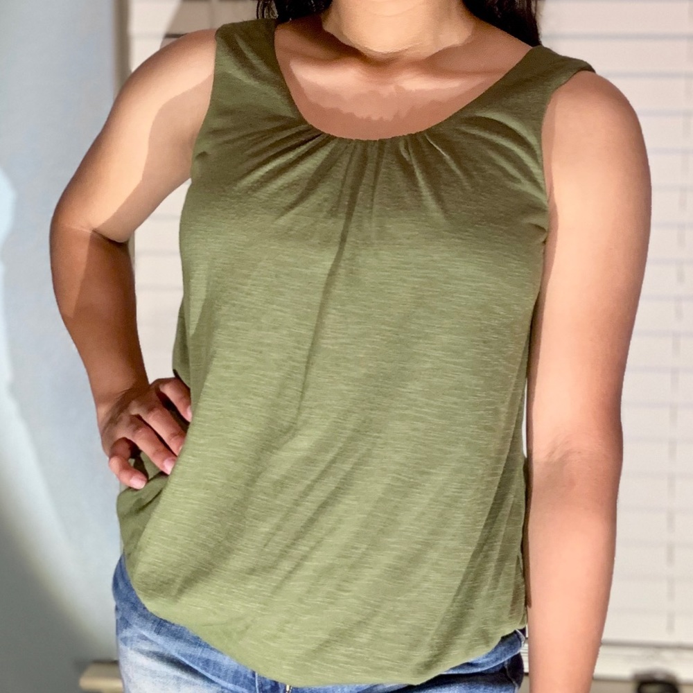 Army Green Tank Top